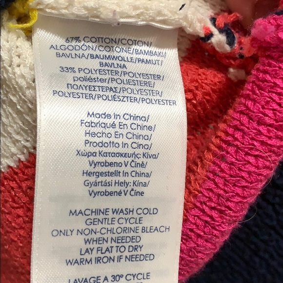 BOGO Chaps Striped Knit Boatneck Sweater - Picture 6 of 6